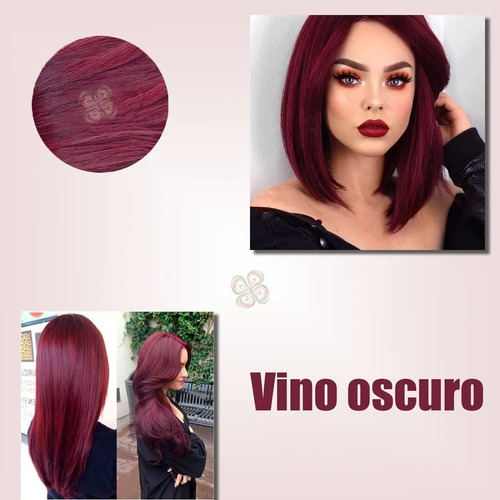 Shampoo Tinte Instantaneo 15min Cubre Canas Jengibre Natural Quiero El Vino Oscuro