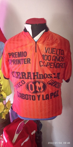Camiseta Ciclismo Premio Sprinter 1991  Peñarol Talle M