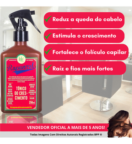 Bhc Cresce Cabelos - Para Acabar Com Queda Kit Certo Sem Sabor- Envio Nf Em 24h