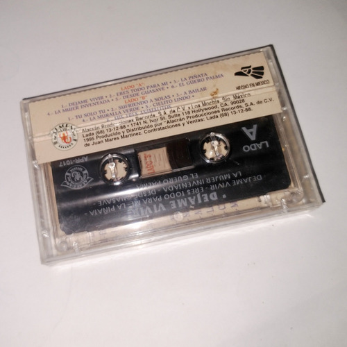 Banda Tamazulas De Guasave Sinaloa Déjame Vivir Casette (Usado)