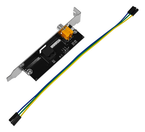 Placa Base Spdif Oro, Fibra Coaxial, Acm, Pcm, Dts