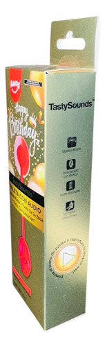 Paleta De Caramelo Con Audio Tasty Sounds - Feliz Cumpleaños