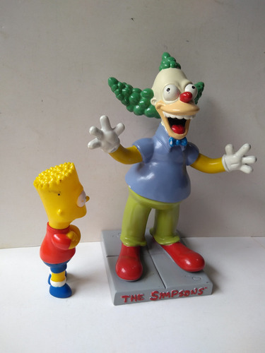 Boneco Barthy Simpsons De Borracha ( Krusty Não Incluso) (Usado)