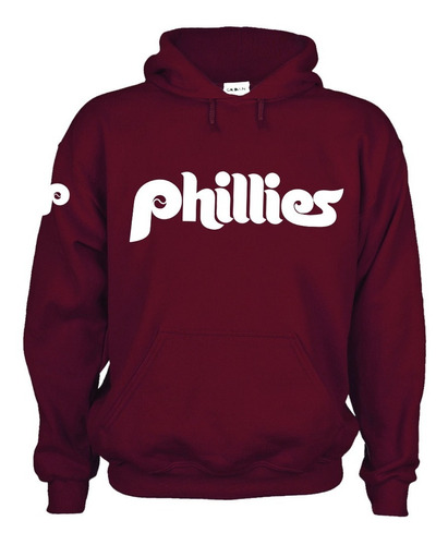 Sudadera Capucha Phillies Filis Filadelfia Mlb Beisbol Mod 2