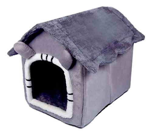 Casa Para Perros, Nido Para Gato, Otoño Orejas Grises M
