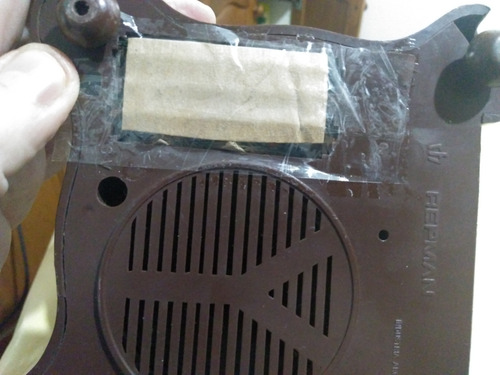 Radio Repman Mapa Mundi Rara Funciona Con Detalles Leer (Usado)