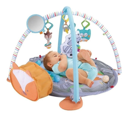 Gimnasio Para Bebe Tapete Pelotas Actividades Zorro Aeiou