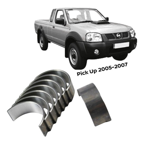 Metales De Biela En 10 Nissan Estacas 2005 2.4 (moresa)