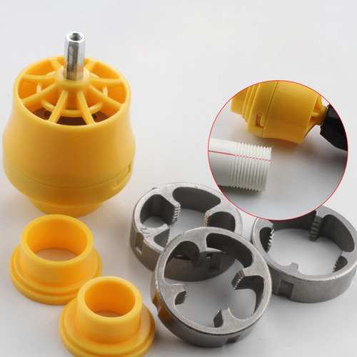 Kit De Herramientas For Hacer Roscas Con 3 Matrices De
