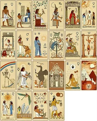 práctico Exclusión respuesta Cartas De Tarot Egipcio-super Oferta