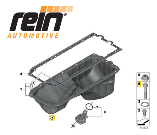 11130396707 Tornillos Alum Carter Bmw 1/3/5/6/7/x3/x5/x6