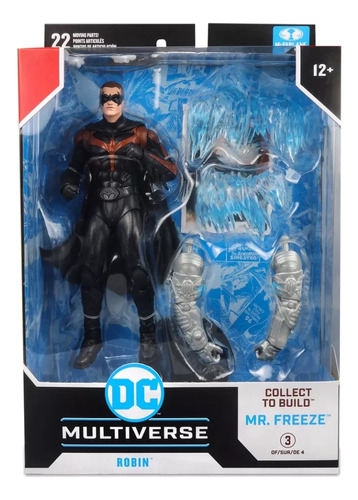 Muñeco Robin Dc Multiverse Build Mr Freeze Mcfarlane