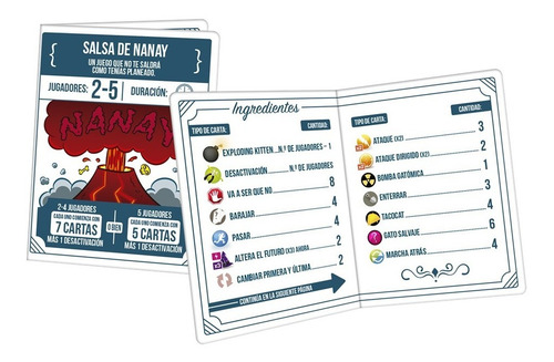 Juego De Mesa Exploding Kittens Recetas Del Desastre