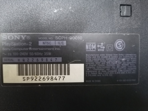 Ps2 Slim Sony Playstation 2 + Chip Matrix + Usb + Memorycard Negro (Usado)
