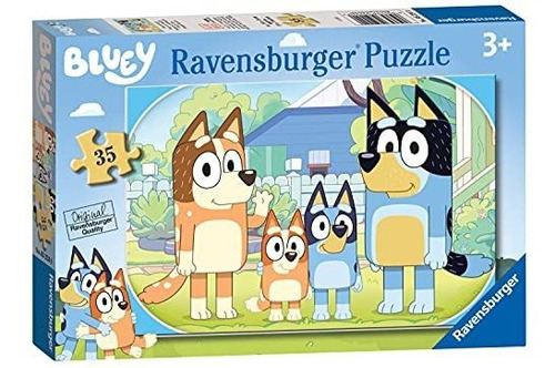 Rompecabezas Ravensburger Bluey De 35 Piezas Para Niños