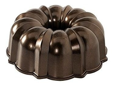 Nordic Ware Pro Cast Original Bundt Pan Para Hornear 12 Taza