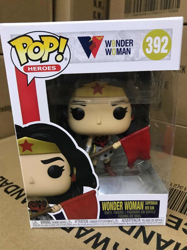Wonder Woman #392 Superman Red Son Funko Pop 80 Anniversary