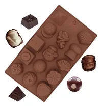 Comprar Moldes De Silicona , Para Bombones, Jabones, Llaveros, Velas