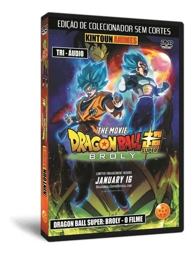 Dvd Dragon Ball Super - Broly O Filme Dublado