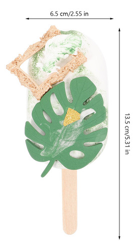 Suministros Para Fiestas Hawaianas, Simula Tartas Y Helados