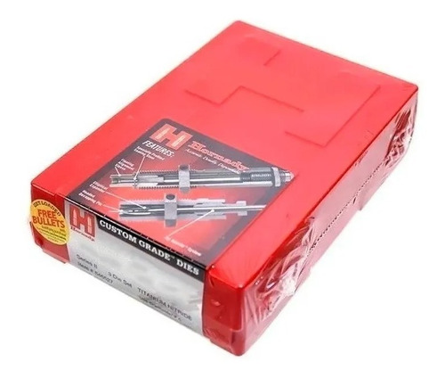 Set Die Hornady Custom Grade 243 Win Recarga Prensa