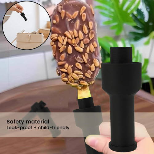 Suporte Para Picolé Reutilizável Anti-gotejamento Para
