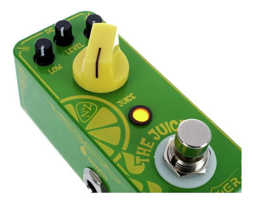 Pedal Mooer The Juicer Neil Zara Signat Overdrive Color Verde lima