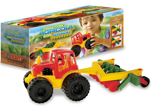 Tractor Chico Con Arado Duravit Ploppy 185652