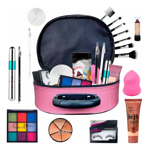 Maleta Maquiagem Completa Ruby Rose Super Completa Bz67-2