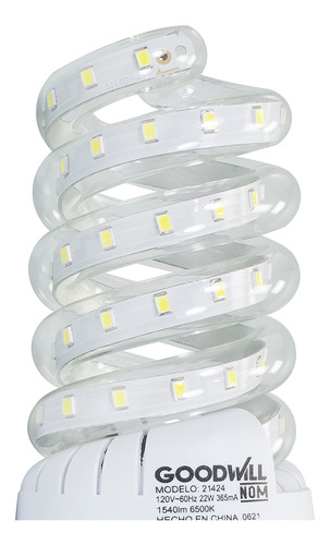 Foco Good Will Led Spiral Eco 20w C/ 10 Pz