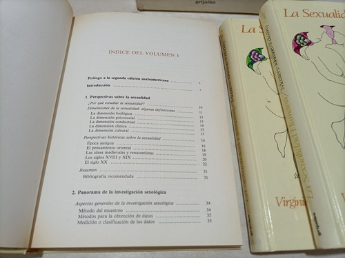 Libro. La Sexualidad Humana. Obra Completa. Masters, Kolodny (Usado)