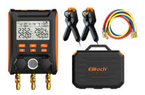 Manometro Digital Elitech Ms1000s Con Mangueras
