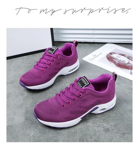 Zapatos Con Cámara De Aire Cómodos E Informales Para Mujer