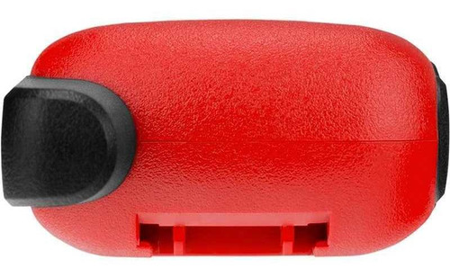 Comunicador de radio Motorola Talkabout T110br, 25 km, rojo y negro, 2 unidades