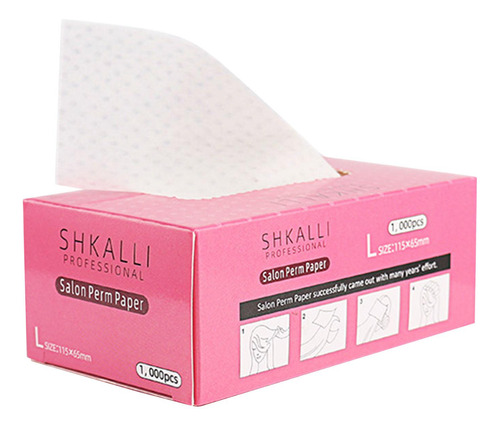 2 X 1000 Uds Papel Para Permanente Del Cabello Papel Para