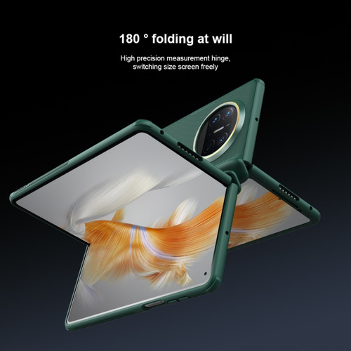 Capa Dobrável Pc+tpu Verde Fosco Para Huawei Mate