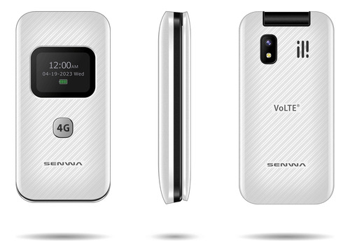 5 Pzas Celular Senwa Volte Plus 4g Negro/blanco Negro