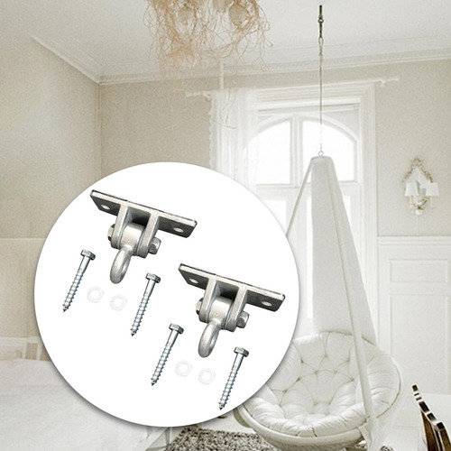 2x Perchas De Columpio, Perchas Para Hamacas, Base Fija