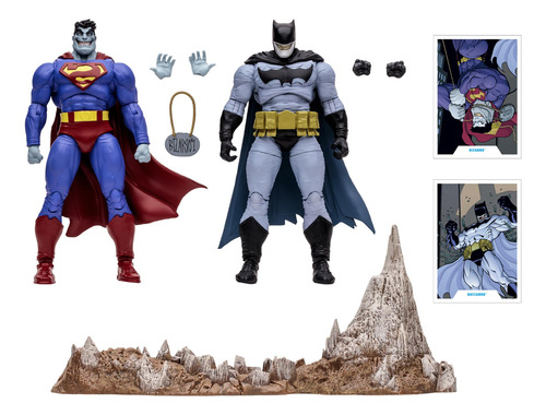 Mcfarlane Toys Dc Multiverse Bizarro Batzarro 7 Pulgadas Ews
