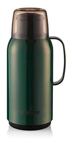 Botella termo de té Guapa Coffee Tereré de 1 litro con caño verde oscuro Sanremo