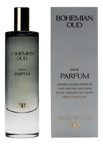 Perfume Zara Bohemian Oud 80 Ml