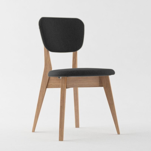 Imagen 5 de 10 de Silla Comedor Madera Tapizada Modelo Pampa La Valenziana