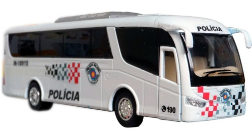 Miniatura Ônibus Polícia Militar Pm Sp - Atual