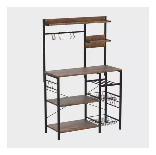 Estante Anaquel Rack De Maderabañococina Sala 5 Niveles