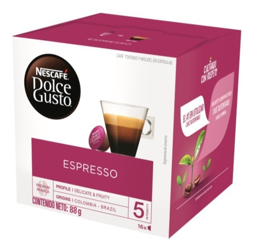 Nescafé Dolce Gusto Espresso Caja De 16 Cápsulas