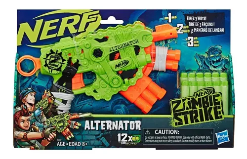 Nerf Zombie Strike Alternator Original Hasbro E6188