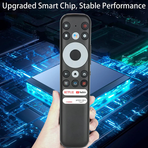 Control Remoto Para Tcl Smart Tv Rc902nfmr1 De Voz, Compatible Con Tcl Smart Tv 4 5 6-series 43s446 50s446 55s446 65s446 75s446 85s446 75s546 55r646 65r646 75r646 98rr754 50s546 55s546 65s546