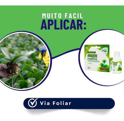 Adubo Fertilizante Forth Fosfito De Potássio Planta Forte