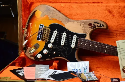 Fender Srv Signature Stratocaster Number One Velha Guitarra
