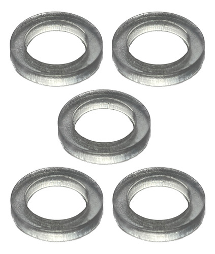 05 Guarnições Vedante Borrachinha Cristal P/ Flexível De 1/2